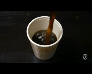 Screen shot from the New York Times video. Link found here